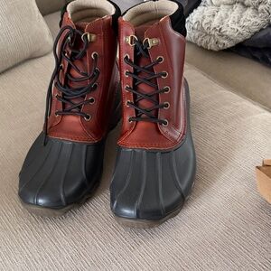 Sperry Two-Tone Duck Boots BRAND NEW